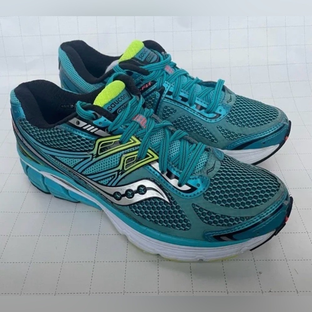 Saucony Omni 14 Running Shoes Women's sz 7.5 EUC ATHLETIC